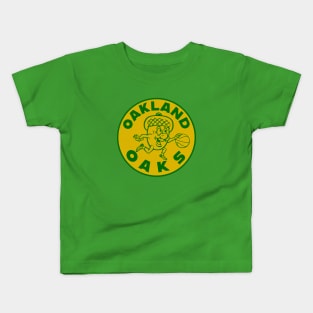 Classic Oakland Oaks ABA Basketball 1968 Kids T-Shirt